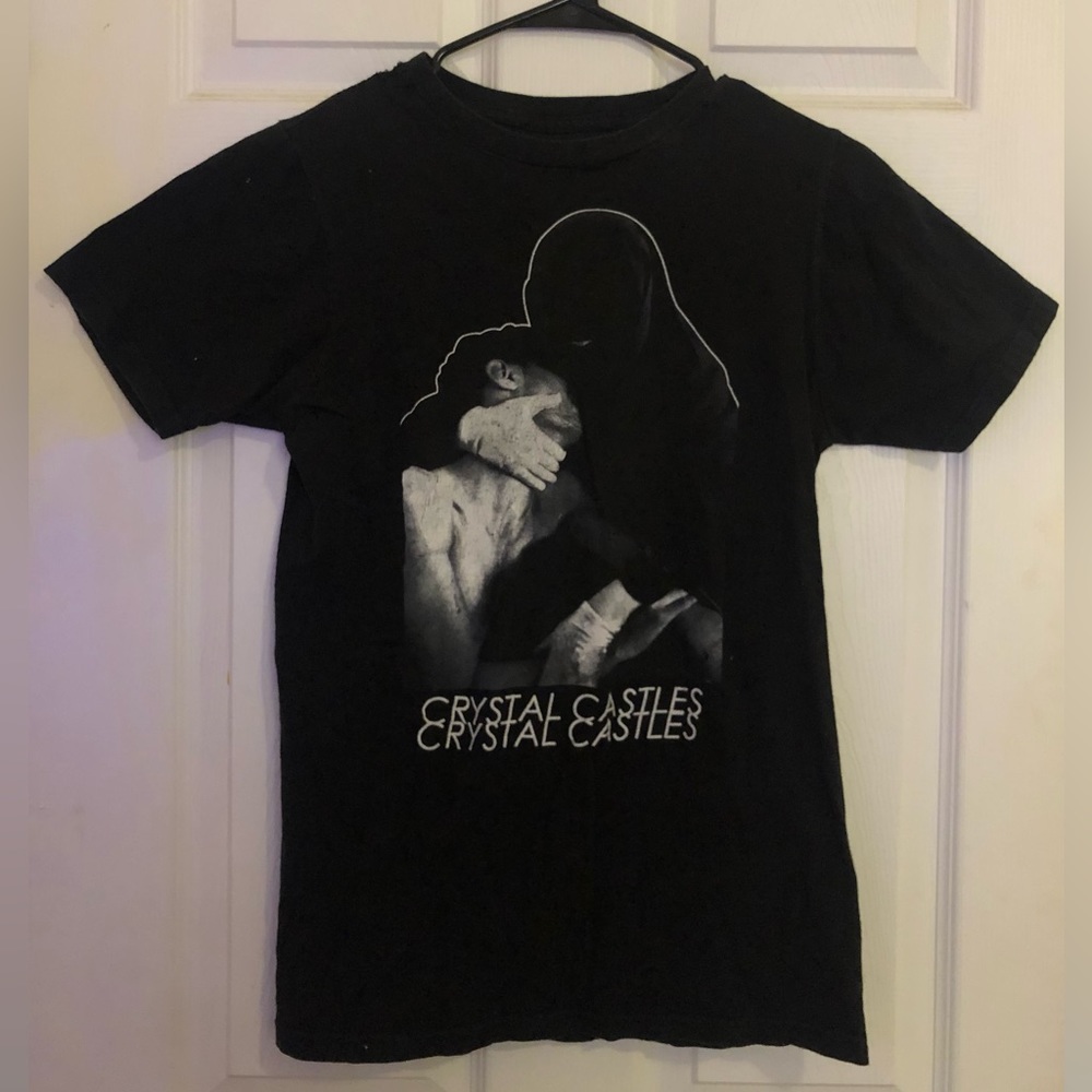 Crystal Castles circa 2012 concert tee